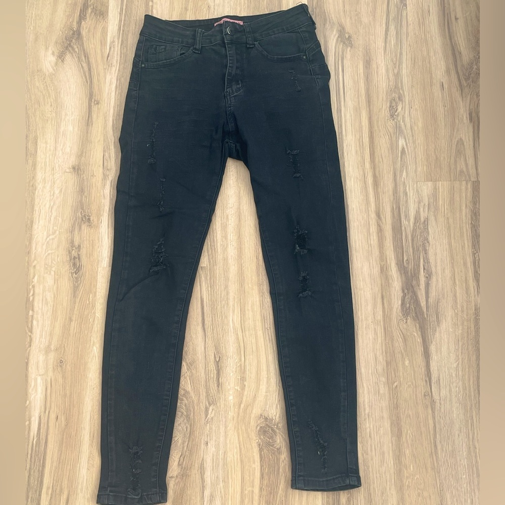Charlotte Russe black skinny jeans